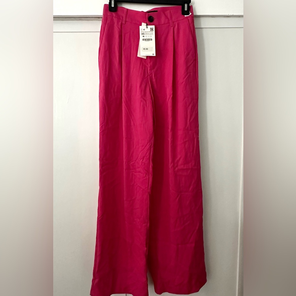 Zara Pink Trousers Size XS